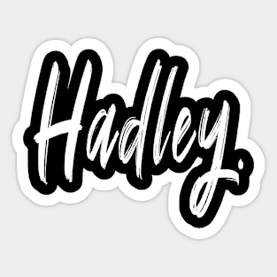 Name Girl Hadley T-shirt . Sticker